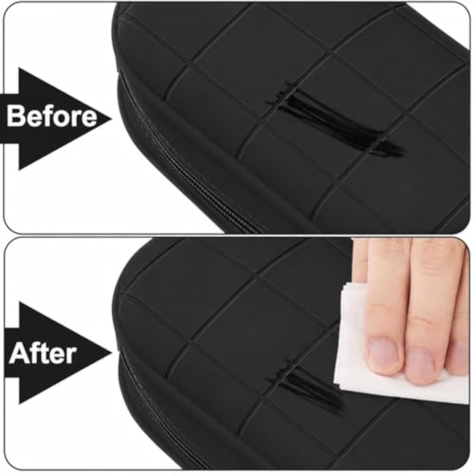 Silicone Travel Cosmetic Organizer Pouch for Women